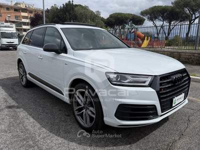 Audi Q7 AUDI Q7 3.0 TDI 218 CV ultra quattro tiptronic Business Bianco usata Roma