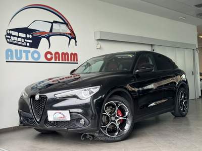 Alfa Romeo Stelvio 2.2 Turbodiesel 190 CV AT8 Q4 Sprint my20 Nero usata Cesano Maderno