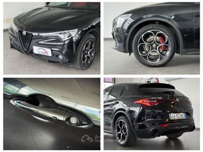 Alfa Romeo Stelvio 2.2 Turbodiesel 190 CV AT8 Q4 Sprint my20 Nero usata Cesano Maderno