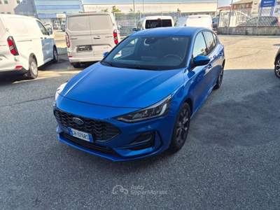 Ford Focus 1.0HYBRID 125 CV ST-Line X GARANZIA FINO 2030 Blu/Azzurro usata Alba