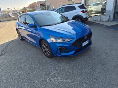 Ford Focus 1.0HYBRID 125 CV ST-Line X GARANZIA FINO 2030 Blu/Azzurro usata Alba