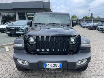 Jeep Wrangler Unlimited 2.2 Mjt II Sahara SOLO 63.500KM! Nero usata Arsago Seprio