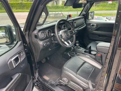 Jeep Wrangler Unlimited 2.2 Mjt II Sahara SOLO 63.500KM! Nero usata Arsago Seprio