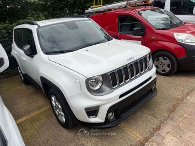 Jeep Renegade 1.6 diesel 130cv limited Navi Pdc Nero usata Roma