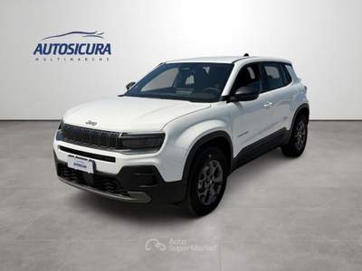 Jeep Avenger 1.2 Turbo 110 CV MHEV Longitude Bianco usata Marsala