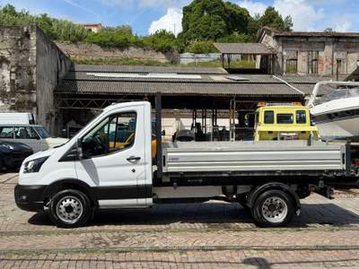 Ford Transit 350 2.0 EcoB.130CV RIBALTABILE Bianco usata Arcola