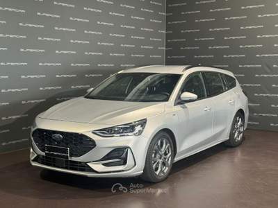 Ford Focus 1.5 EcoBlue 115 CV automatico SW ST-Line Argento usata Cittadella