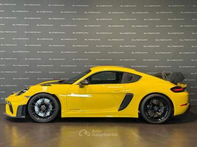 Porsche 718 Cayman 4.0 GT4 RS Pacchetto Weissach Giallo usata Cittadella