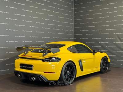 Porsche 718 Cayman 4.0 GT4 RS Pacchetto Weissach Giallo usata Cittadella
