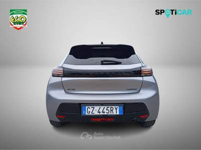 Peugeot 208 Hybrid 100 e-DCS6 Allure Grigio usata Cassino