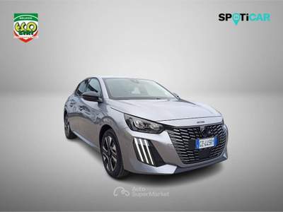 Peugeot 208 Hybrid 100 e-DCS6 Allure Grigio usata Cassino