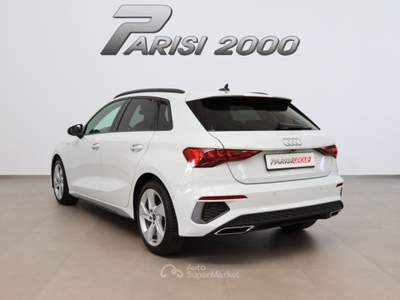 Audi A3 SPB 35 TFSI S-tronic S line *PROMO PARISI GROUP* Bianco usata Cinisello Balsamo