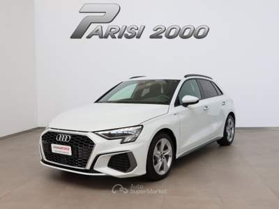Audi A3 SPB 35 TFSI S-tronic S line *PROMO PARISI GROUP* Bianco usata Cinisello Balsamo