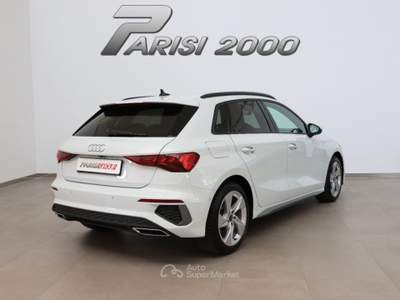 Audi A3 SPB 35 TFSI S-tronic S line *PROMO PARISI GROUP* Bianco usata Cinisello Balsamo