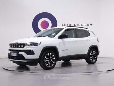 Jeep Compass 1.3 TURBO T4 190 CV PHEV AT6 4XE LIMITED FARI LED Bianco usata Brescia