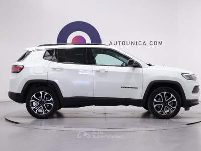 Jeep Compass 1.3 TURBO T4 190 CV PHEV AT6 4XE LIMITED FARI LED Bianco usata Brescia