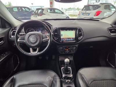 Jeep Compass 1.6 Multijet  Night Eagle Retrocamera-Nav-Unipropr Bianco usata Vignola