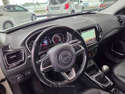 Jeep Compass 1.6 Multijet  Night Eagle Retrocamera-Nav-Unipropr Bianco usata Vignola