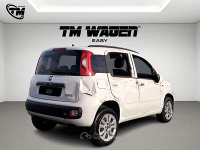 Fiat Panda Fiat Panda 0.9 t.air t. natural power - SINISTRATA - METANO Bianco usata Pistoia