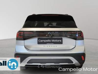 Volkswagen T-Cross T-Cross 1.0 Tsi 95cv Edition Plus Argento usata Venezia