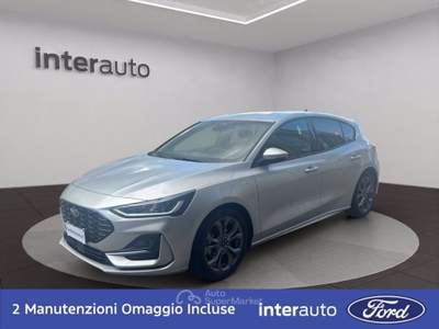 Ford Focus 1.0 EcoBoost Hybrid 125 CV 5p. ST-Line Grigio usata Melegnano