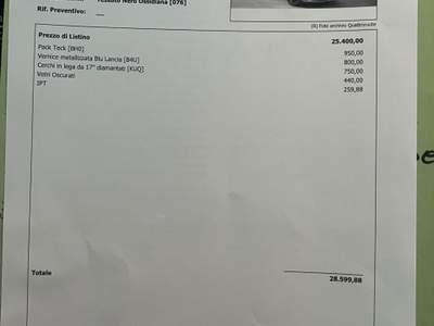 Lancia Ypsilon 1.2 mhev 110cv e-dct - possibilità noleggio no scoring Blu/Azzurro usata Gela