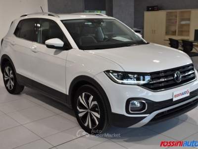 Volkswagen T-Cross 1.0 TSI 110 CV ADVANCED + REARVIEW + TECH PACK Bianco usata Quinzano D'oglio