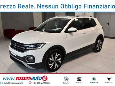 Volkswagen T-Cross 1.0 TSI 110 CV ADVANCED + REARVIEW + TECH PACK Bianco usata Quinzano D'oglio