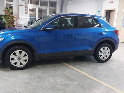 Volkswagen T-Roc 1.0 TSI Life Az. Italia 80.000 Km Certificati Blu/Azzurro usata Civitella in Val di Chiana
