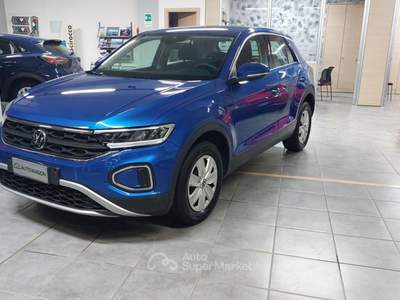 Volkswagen T-Roc 1.0 TSI Life Az. Italia 80.000 Km Certificati Blu/Azzurro usata Civitella in Val di Chiana
