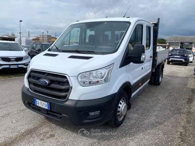 Ford Transit 350 2.0 TDCi MHEV Cas. trilat. dop cabina 7 posti Bianco usata Sinalunga