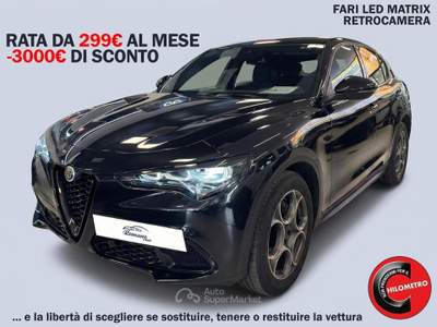 Alfa Romeo Stelvio 2.2 T.diesel 160CV AT8 RWD Sp-T. Nero usata Sant'Anastasia