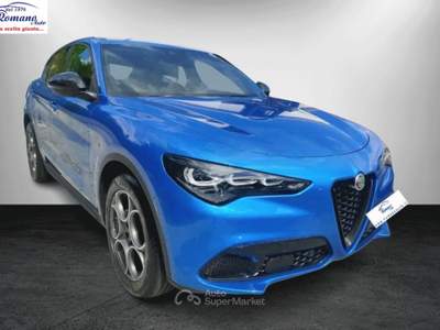 Alfa Romeo Stelvio 2.2 T.diesel 160CV AT8 RWD Sp-T. Blu/Azzurro usata Sant'Anastasia