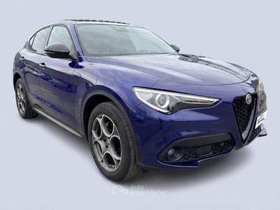 Alfa Romeo Stelvio  2.2 t Sprint Q4 190cv auto Blu/Azzurro usata Sant'Anastasia