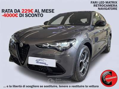 Alfa Romeo Stelvio 2.2 T.diesel 160CV AT8 RWD Sp-T. Grigio usata Sant'Anastasia