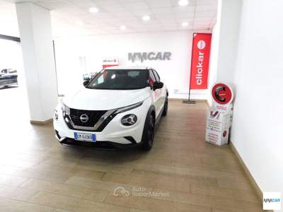 Nissan Juke 1.0 DIG-T 114 CV N-Connecta Bianco usata Isola del Liri