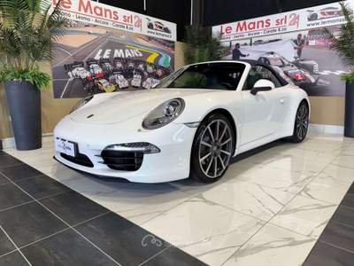 Porsche 911 (991) 400cv Cabrio 3.8 PDK Carrera S *I.V.A.22%* Bianco usata Lesmo