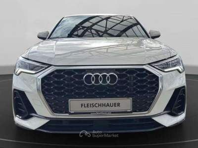 Audi Q3 Sportback 45 1.4 tfsi e S-tronic 2022 camera 19" Bianco usata Monte Compatri
