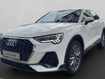 Audi Q3 Sportback 45 1.4 tfsi e S-tronic 2022 camera 19" Bianco usata Monte Compatri