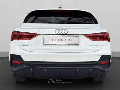 Audi Q3 Sportback 45 1.4 tfsi e S-tronic 2022 camera 19" Bianco usata Monte Compatri