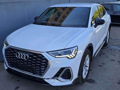 Audi Q3 Sportback 45 1.4 tfsi e S line S-tronic 2023 18" Bianco usata Monte Compatri
