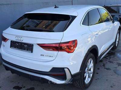 Audi Q3 Sportback 45 1.4 tfsi e S line S-tronic 2023 18" Bianco usata Monte Compatri