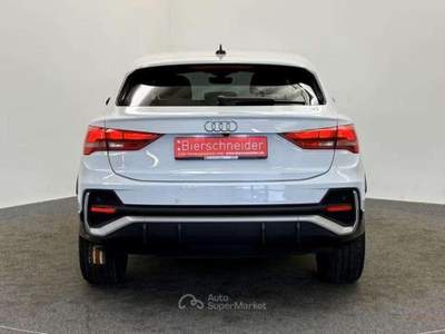 Audi Q3 Sportback 45 1.4 tfsi e S-tronic 2022 camera 19" Bianco usata Monte Compatri