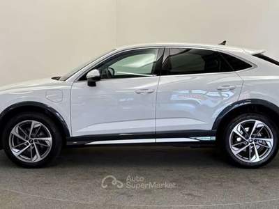 Audi Q3 Sportback 45 1.4 tfsi e S-tronic 2022 camera 19" Bianco usata Monte Compatri