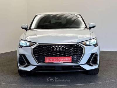 Audi Q3 Sportback 45 1.4 tfsi e S-tronic 2022 camera 19" Bianco usata Monte Compatri