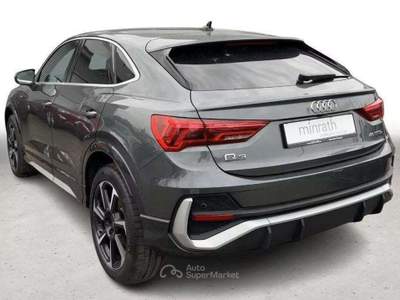Audi Q3 Sportback 45 1.4 tfsi e S-line S-tronic 2023 camera 19" Nero usata Monte Compatri