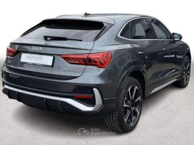 Audi Q3 Sportback 45 1.4 tfsi e S-line S-tronic 2023 camera 19" Nero usata Monte Compatri