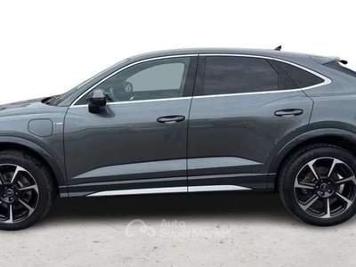 Audi Q3 Sportback 45 1.4 tfsi e S-line S-tronic 2023 camera 19" Nero usata Monte Compatri