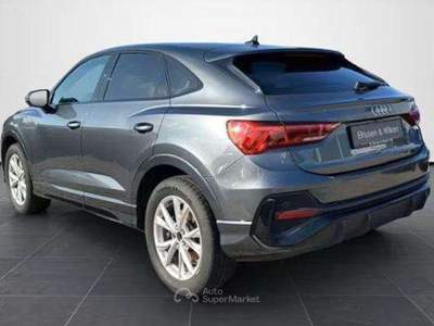 Audi Q3 Sportback 45 1.4 tfsi e S line S-tronic Identity black camera 18" Nero usata Monte Compatri