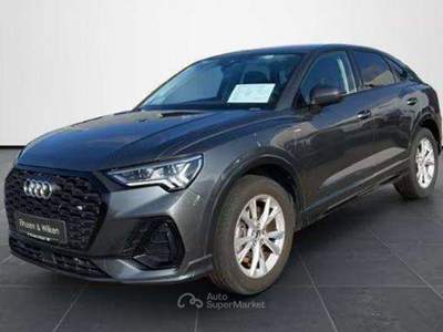 Audi Q3 Sportback 45 1.4 tfsi e S line S-tronic Identity black camera 18" Nero usata Monte Compatri